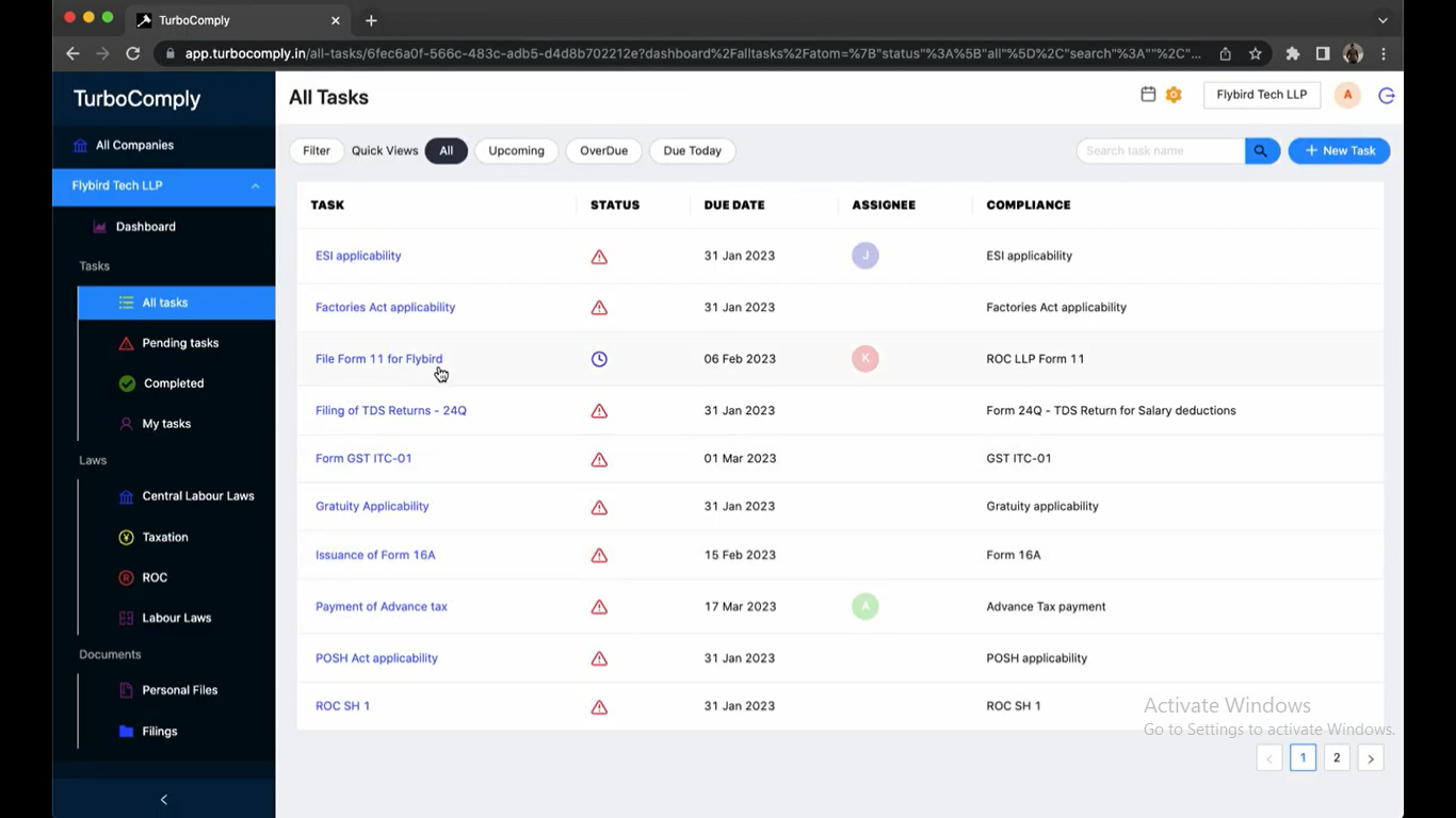 Turbocomply | Document Management