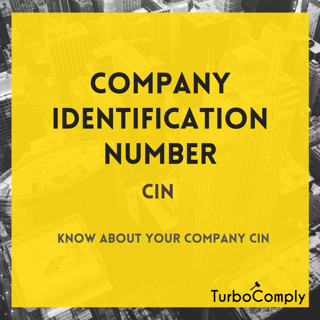 What is Corporate Identification Number (CIN)?